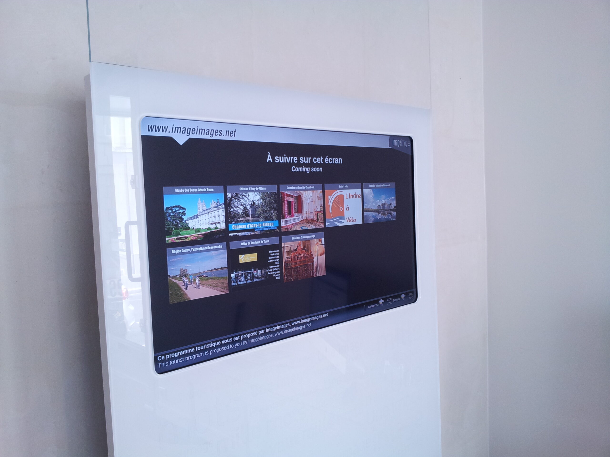 Affichage dynamique du tourisme local - imageimages